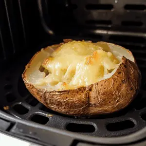 Get ready for perfectly crispy skin and fluffy insides with this Air Fryer Baked Potato recipe! Easy to make with minimal ingredients, it's the ideal side dish or quick meal solution. Top with butter, cheese, or your favorite toppings for a delicious twist. Save this recipe for your next dinner or BBQ night!