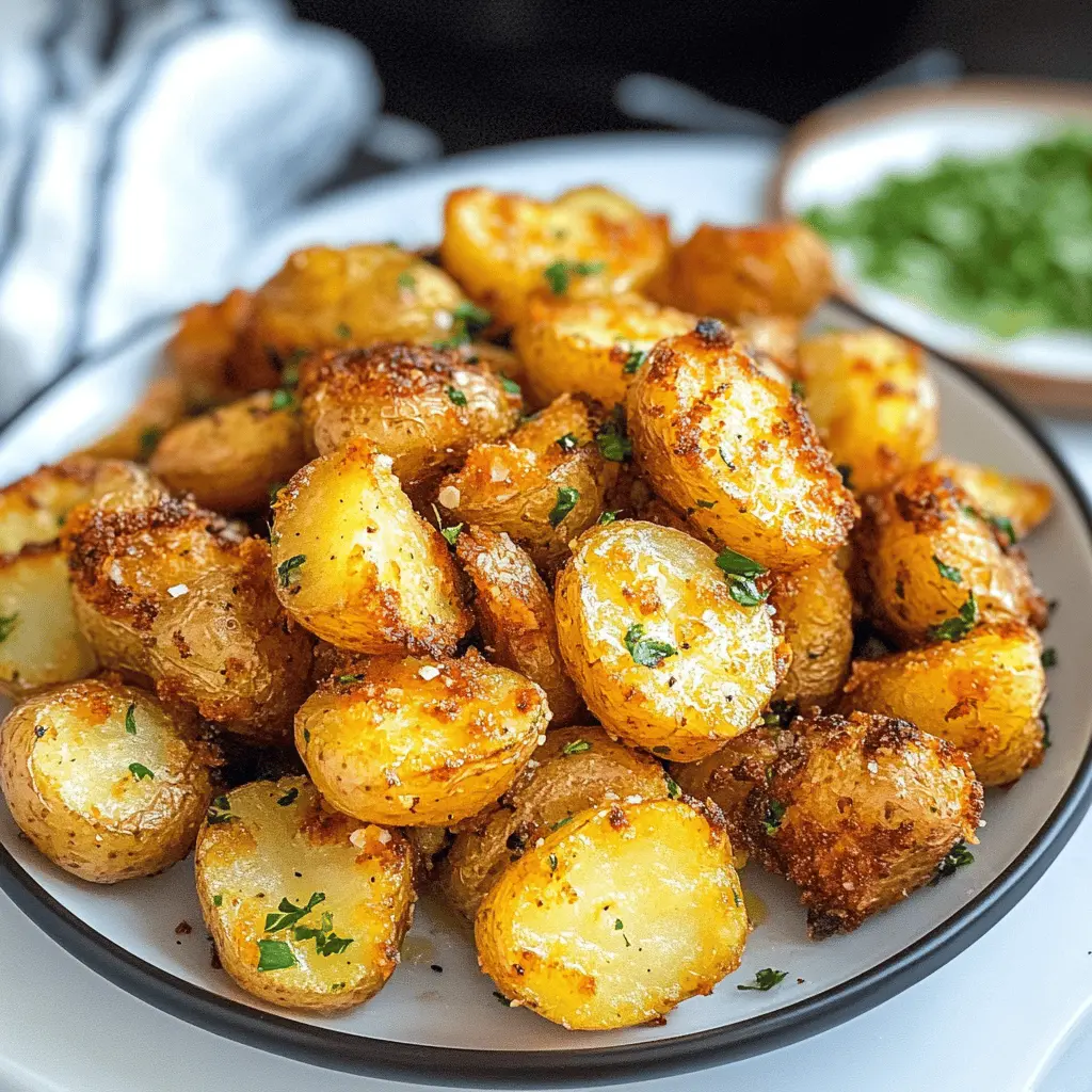 Get ready to enjoy perfectly crispy air fryer potatoes that are golden and delicious! These little bites are seasoned to perfection and are a fantastic side dish for any meal or a tasty snack on their own. Save this recipe for your next family dinner or game day gathering, and bring a burst of flavor to your table!