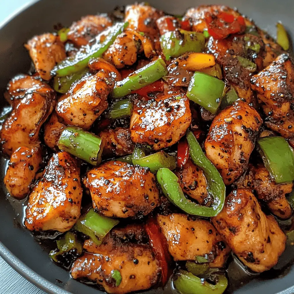 This Easy Black Pepper Chicken recipe is a flavorful delight ready in just 30 minutes! Packed with tender chicken pieces and a zesty black pepper sauce, it’s perfect for a quick weeknight dinner. Serve it over rice or noodles for a filling meal. Save this recipe to enjoy a delicious, hassle-free dinner any night of the week!