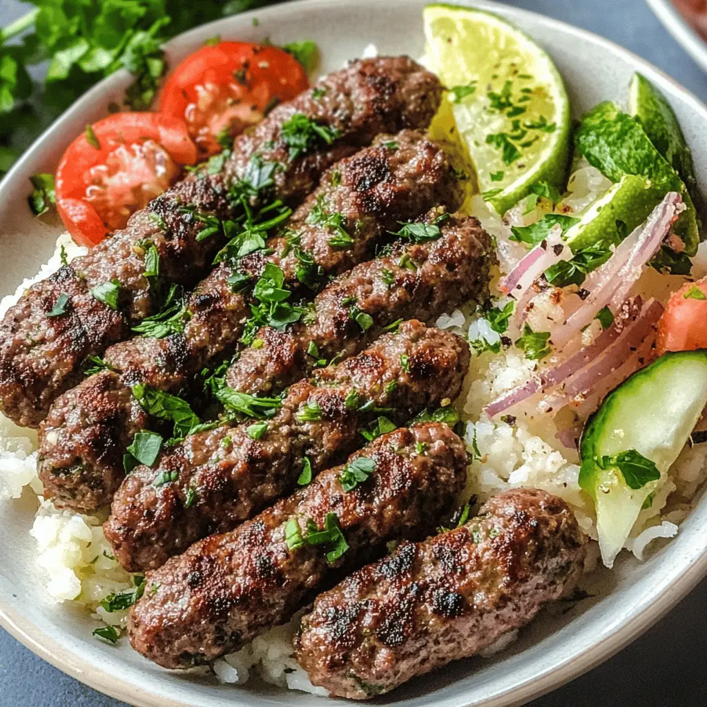 Craving a taste of Lebanon? This simple Lebanese Kafta recipe combines ground beef or lamb with fresh herbs and spices, creating juicy and flavorful skewers. Perfect for summer barbecues or family dinners, pair these kaftas with warm pita and a side of yogurt. Save this recipe for your next gathering and bring the Middle East to your table!