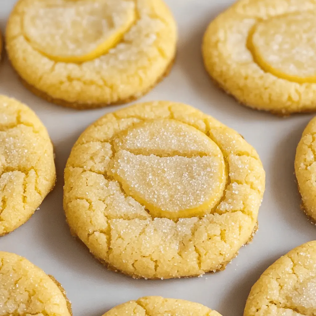 Brighten your day with these delightful Lemon Sugar Cookies! Bursting with zesty lemon flavor and a sprinkle of sugar, they’re perfect for any occasion. Soft and chewy, these cookies are an ideal treat to share with friends or to enjoy on your own. Save this recipe for your next baking day and bring a little sunshine to your kitchen!