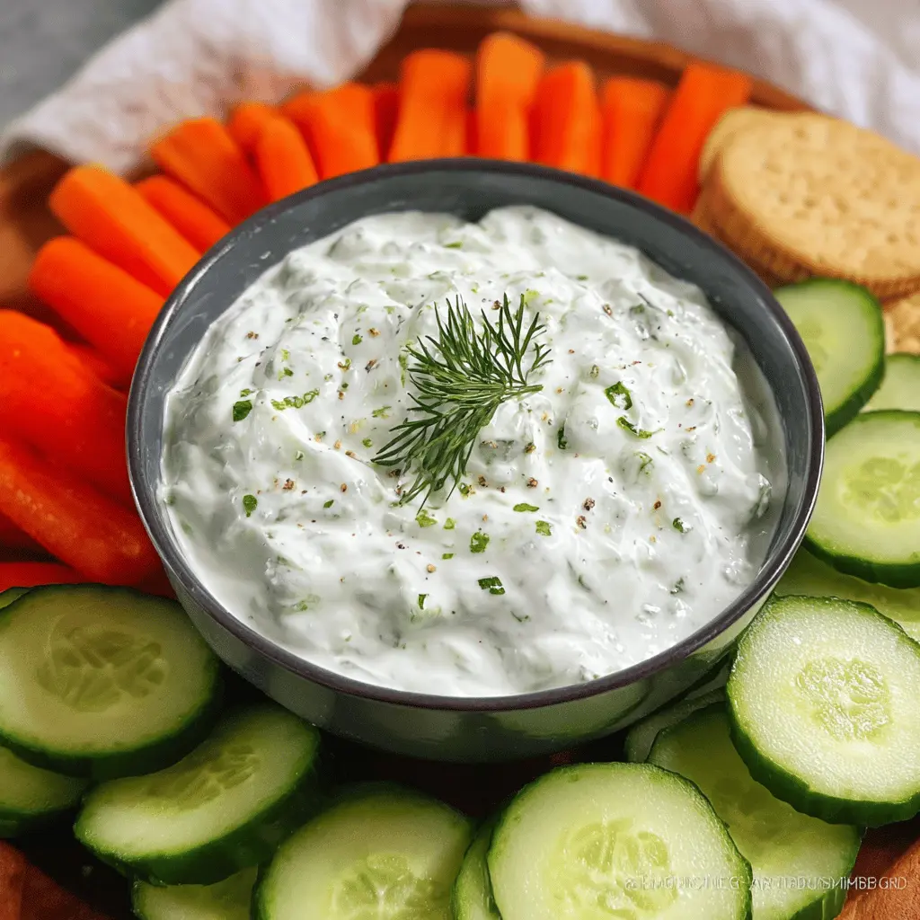 Easy Keto Cucumber Dip Recipe for Healthy Snacking
