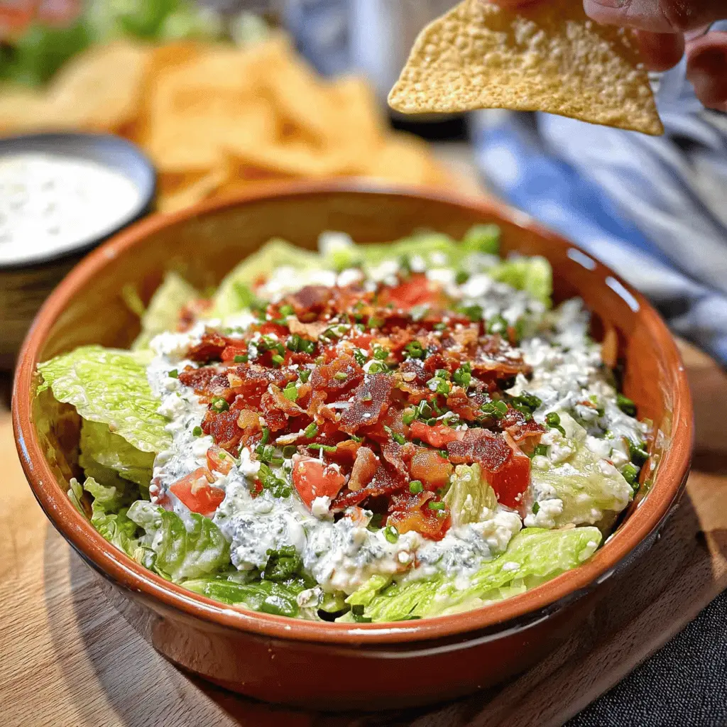 Easy Wedge Salad Dip Recipe for Parties