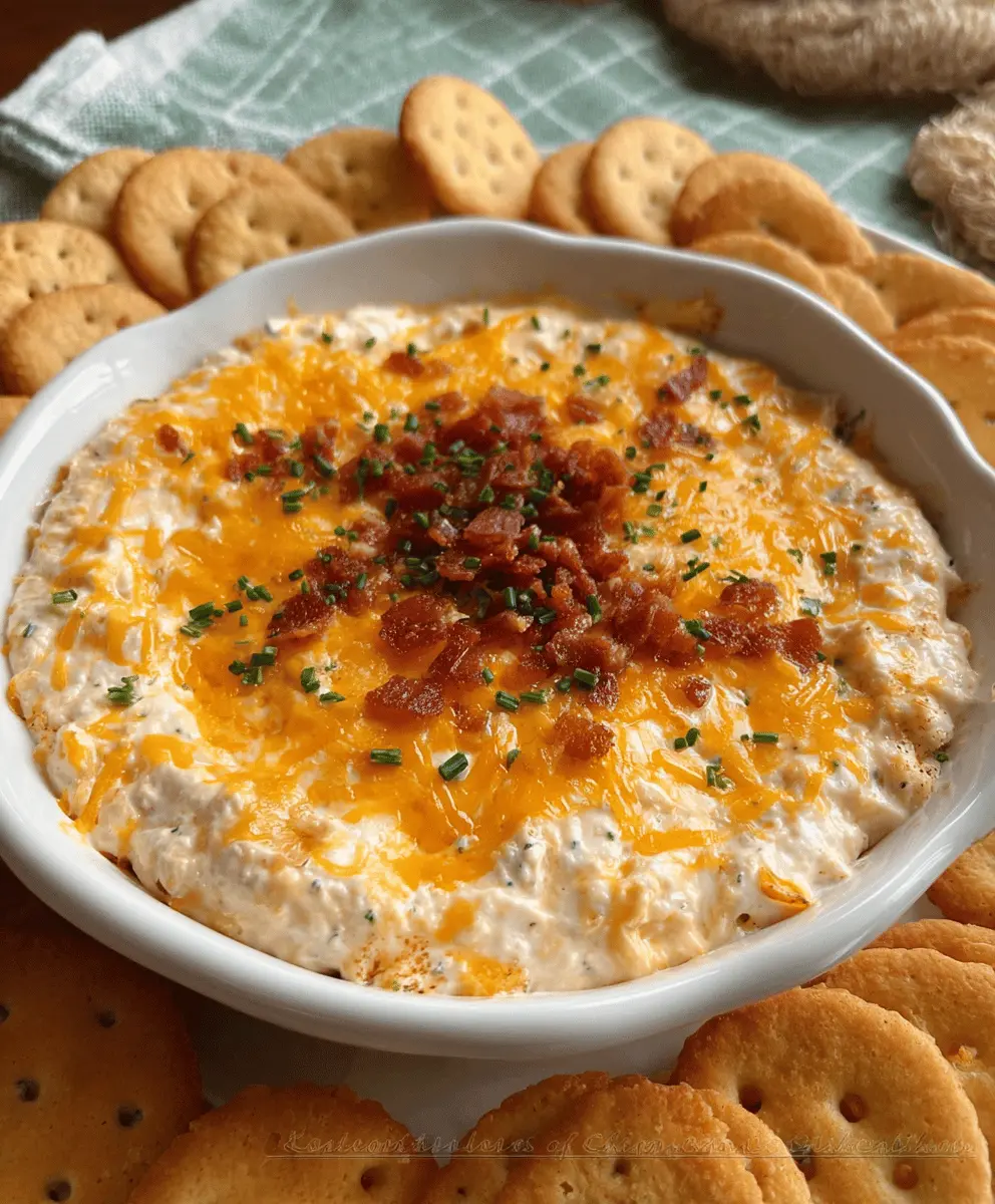 Easy Cheesy Crack Dip Recipe