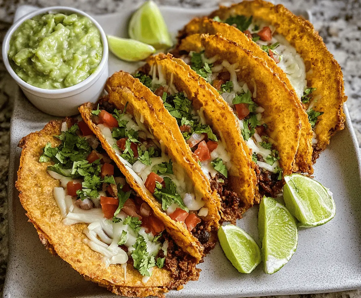 Easy Crispy Black Bean Tacos Recipe