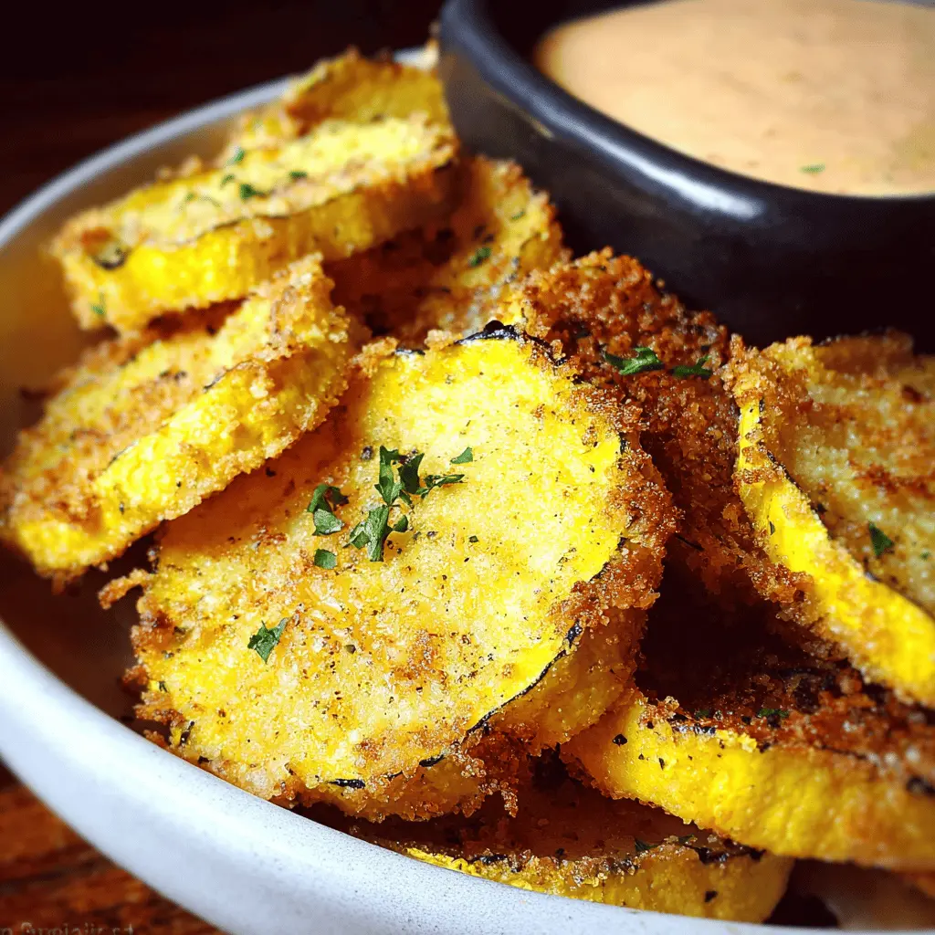Crispy Air Fryer Yellow Squash Recipe