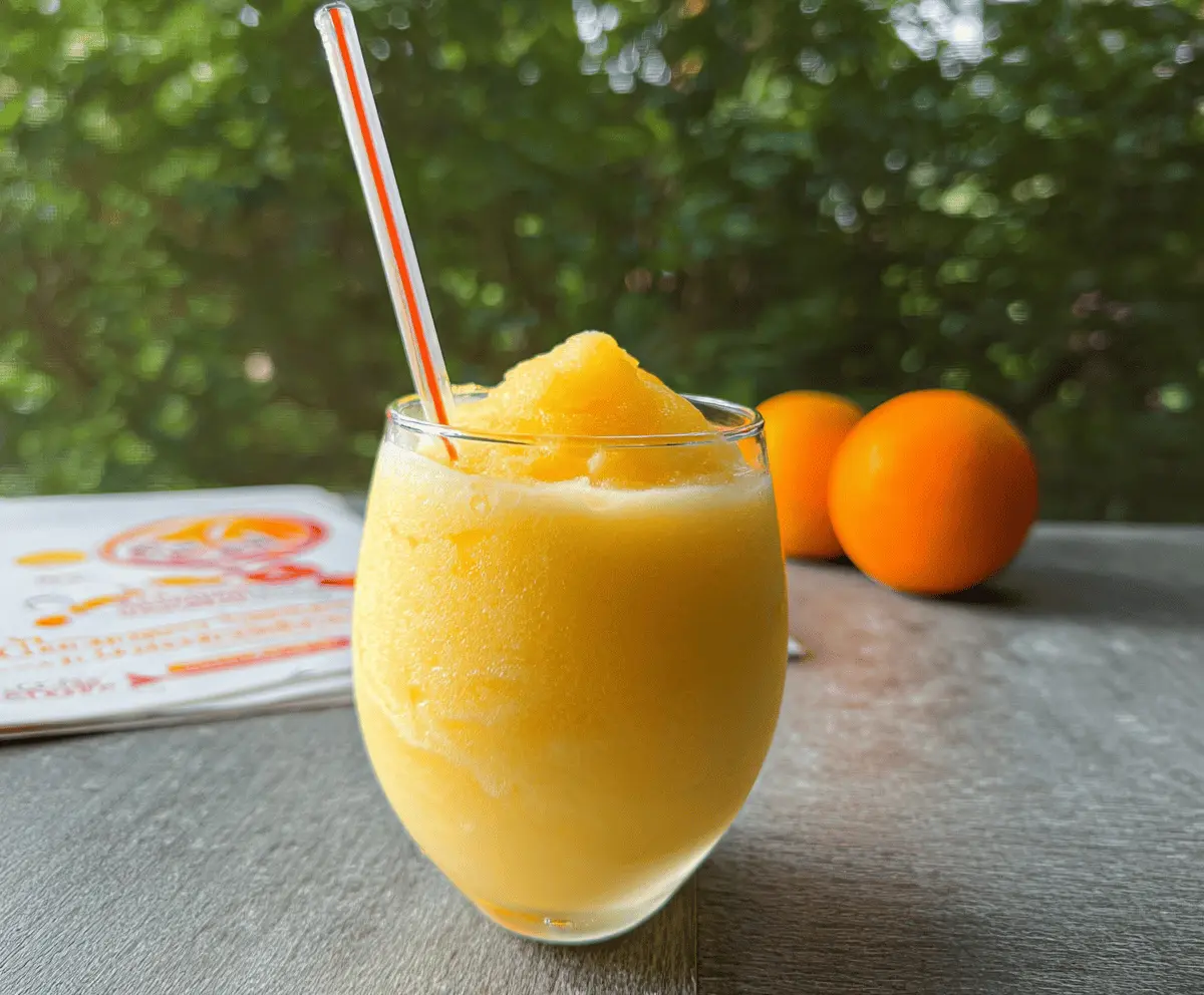 Creamsicle Slushy Recipe for a Refreshing Treat