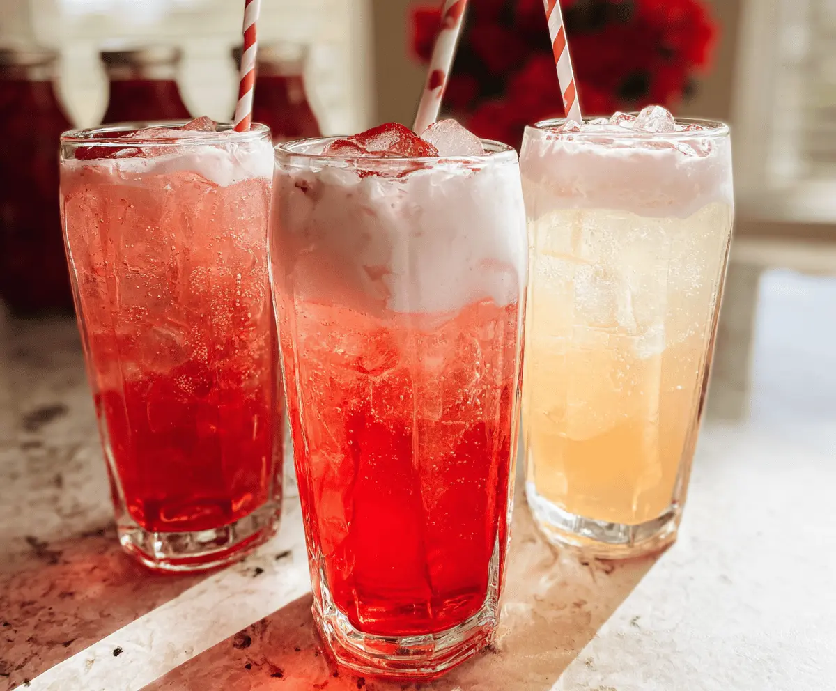 Italian Cream Soda Recipe with Fresh Fruity Syrups