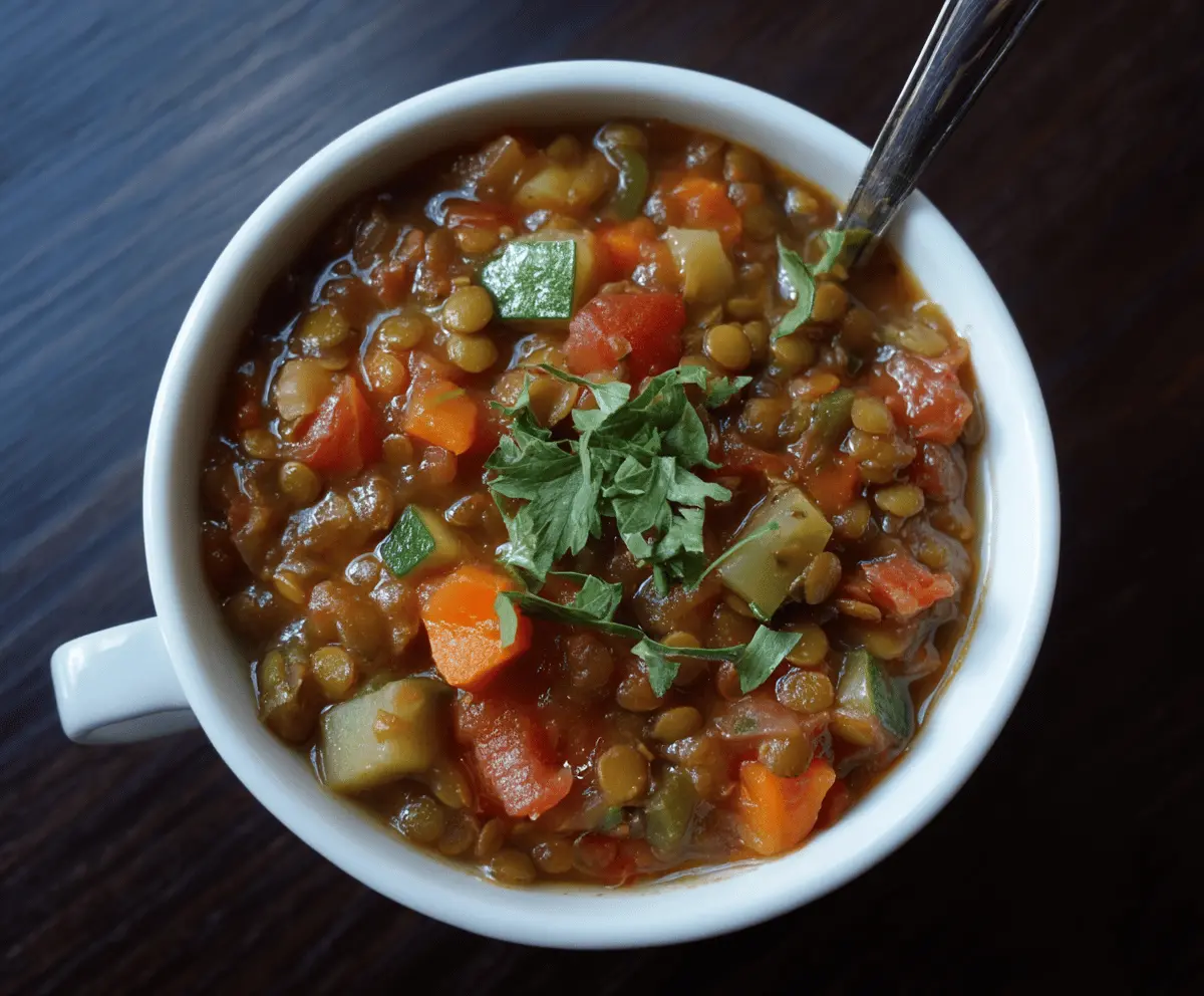 Lentil and Vegetable Stew