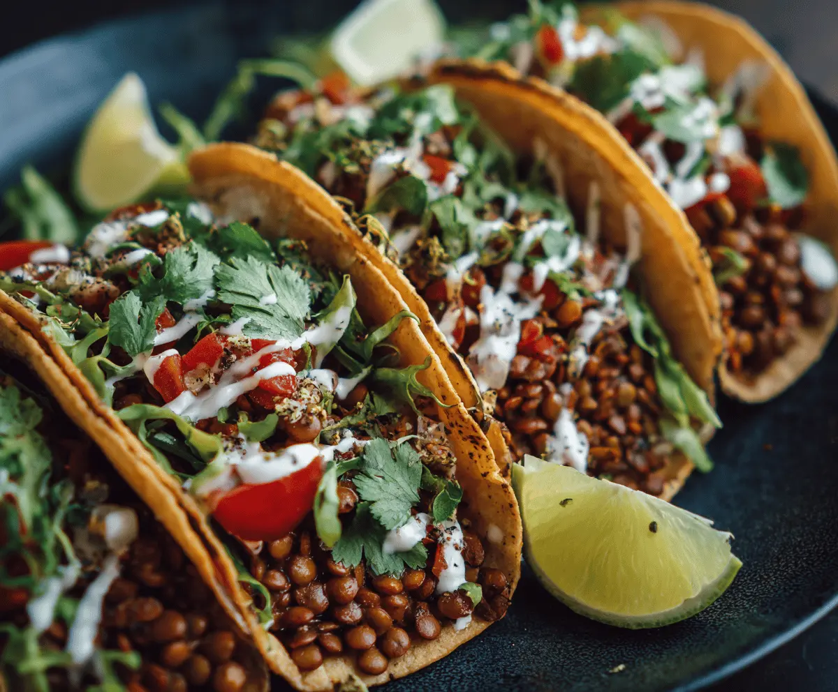 Vegan Lentil Tacos