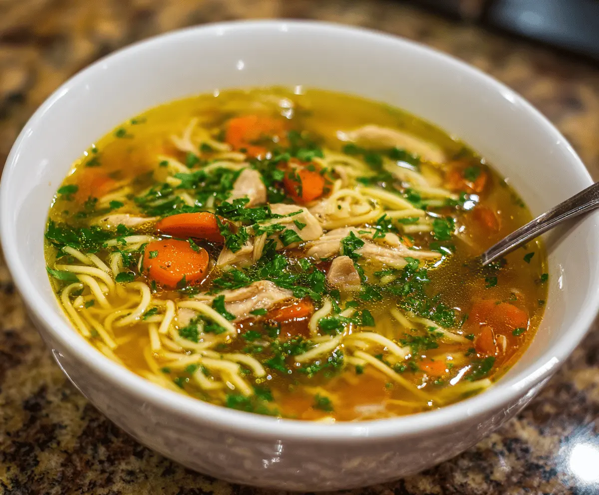 Chicken Noodle Soup