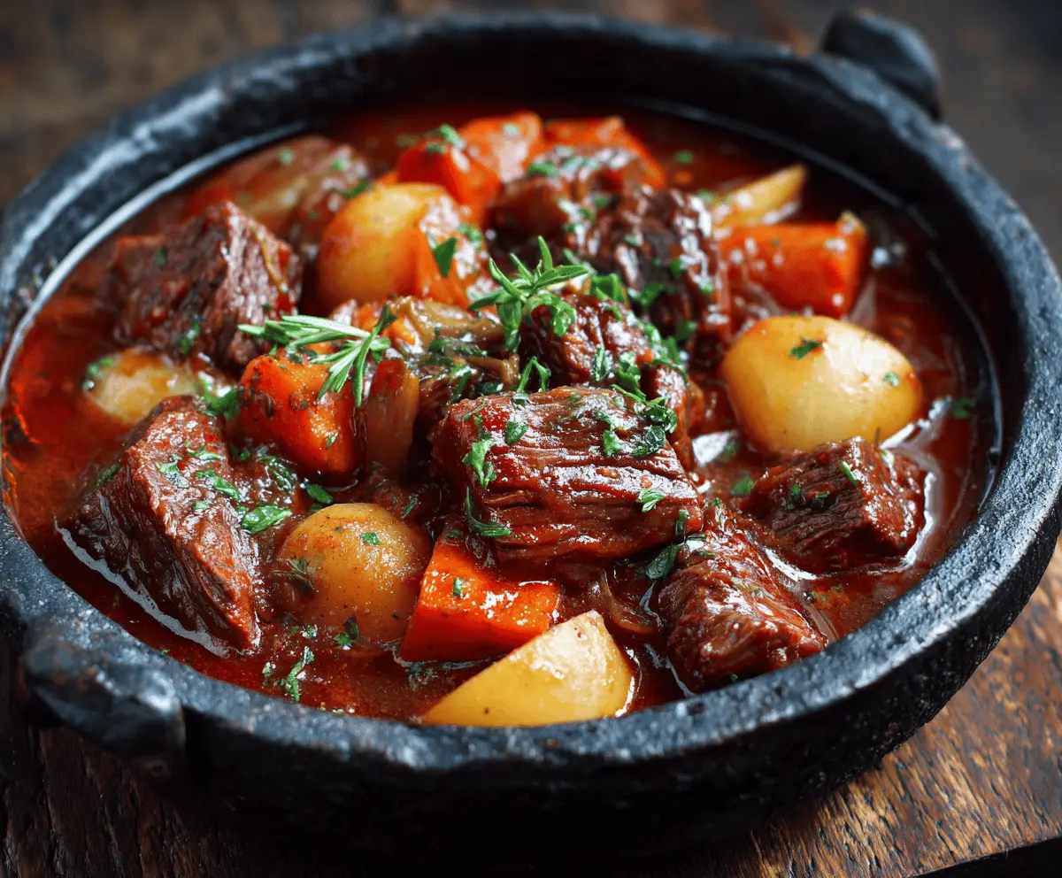 Beef Stew with Vegetables