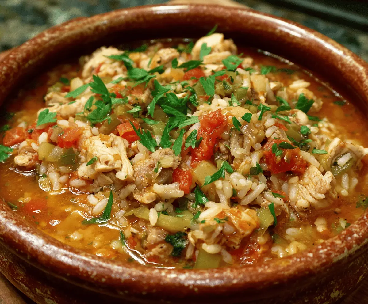 Turkey and Rice Stew