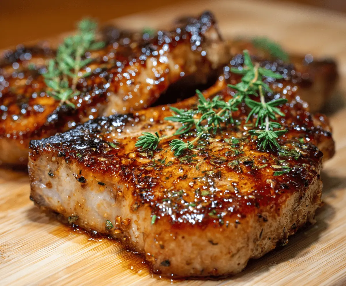Honey Glazed Pork Chops
