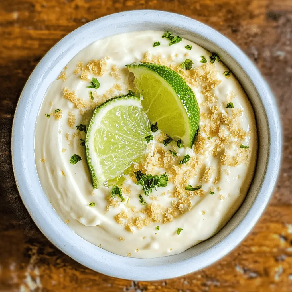Easy Key Lime Pie Cheesecake Dip Recipe