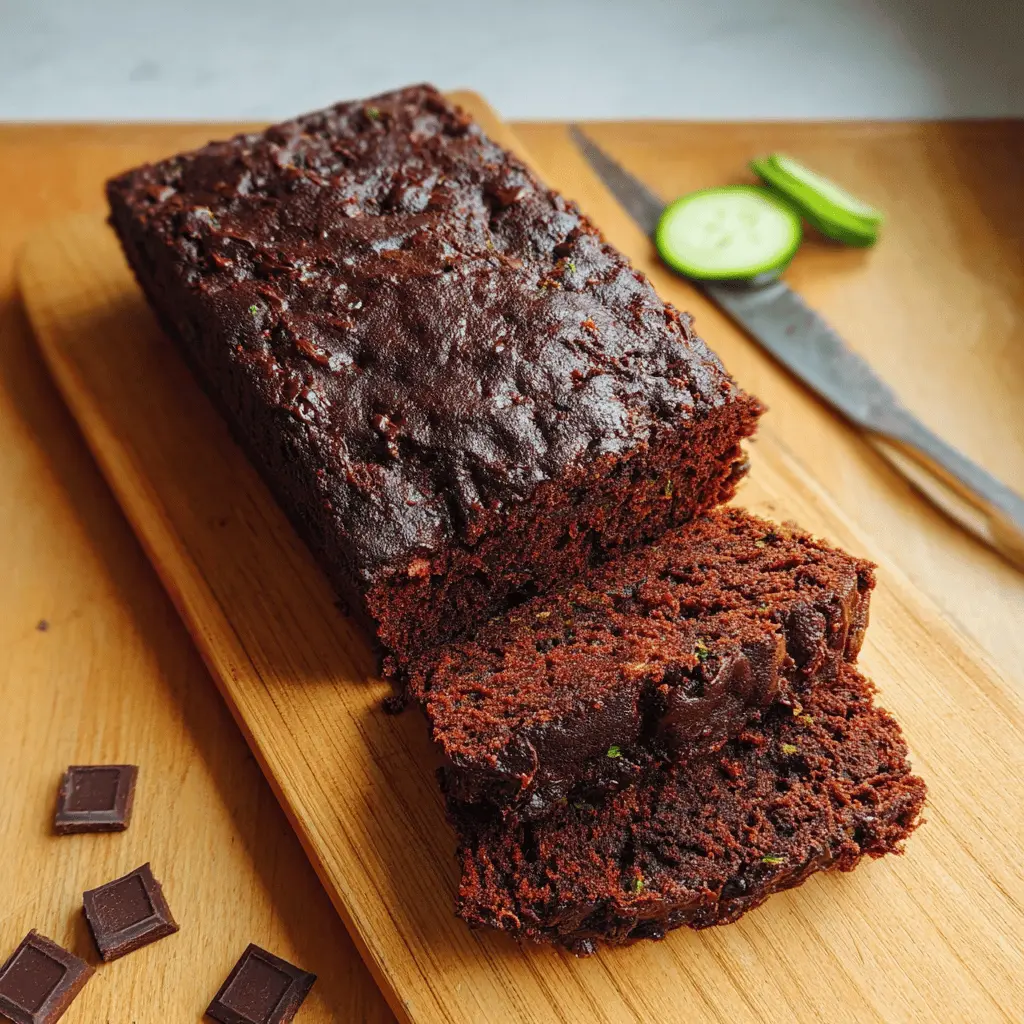 Moist Gluten-Free Chocolate Zucchini Bread Recipe