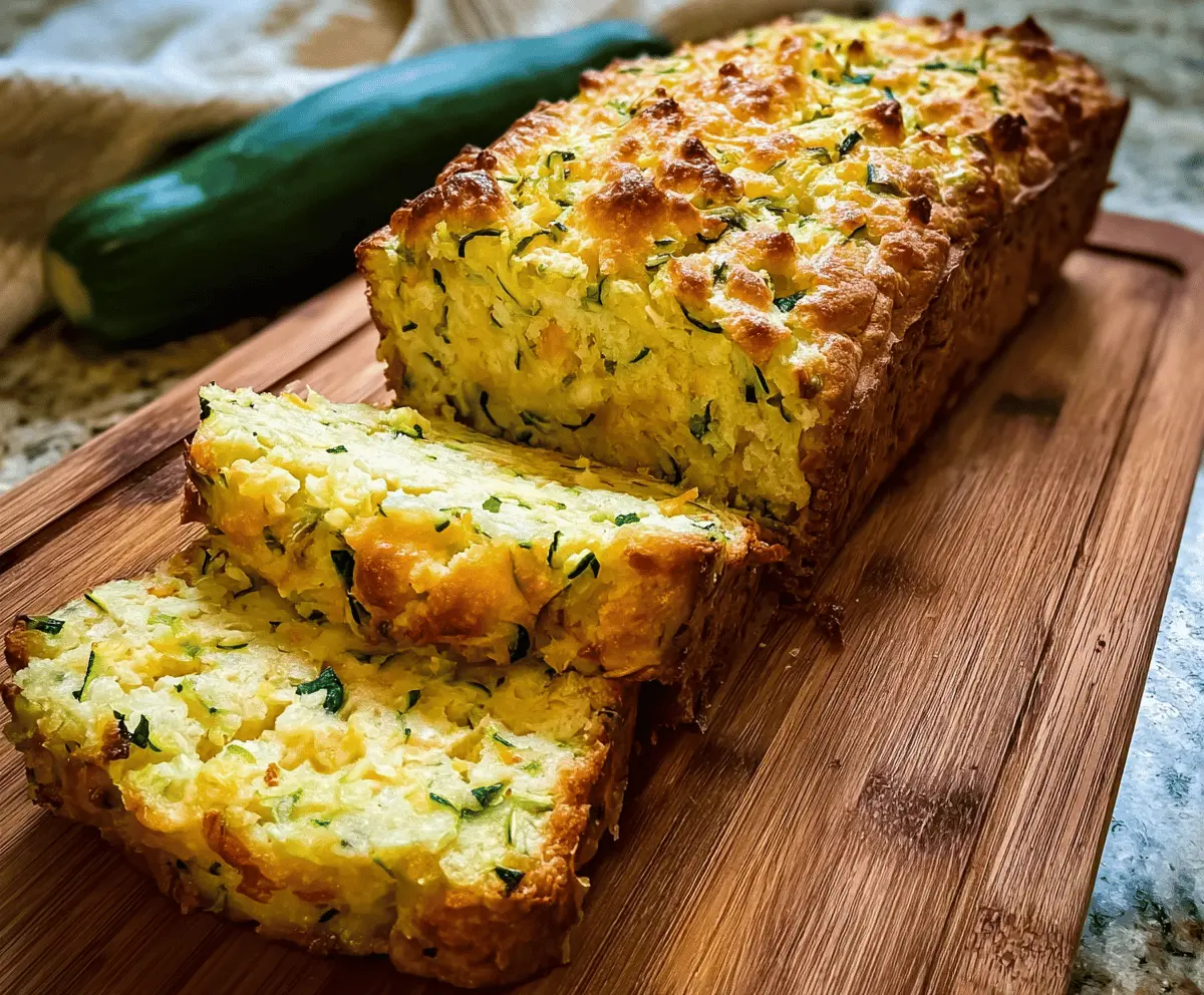Easy Zucchini Cheese Bread Recipe for Moist, Delicious Slices