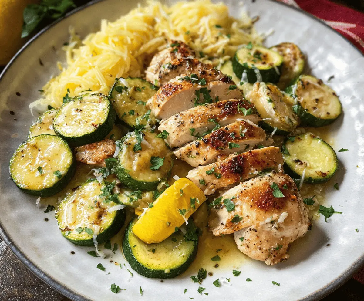 Easy Chicken Breast with Zucchini and Squash Recipe
