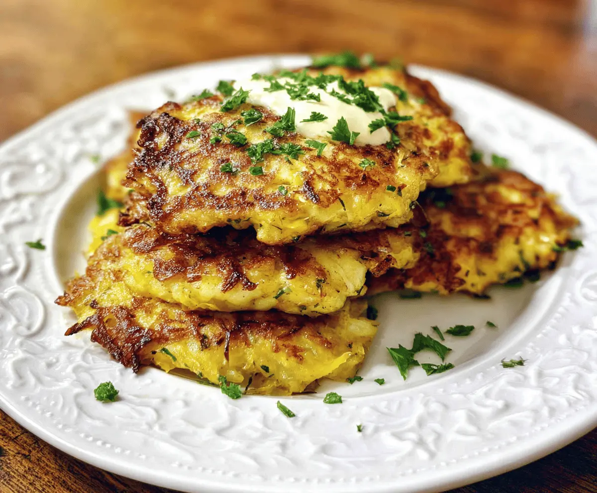 Crispy Parmesan Yellow Squash Fritters Recipe