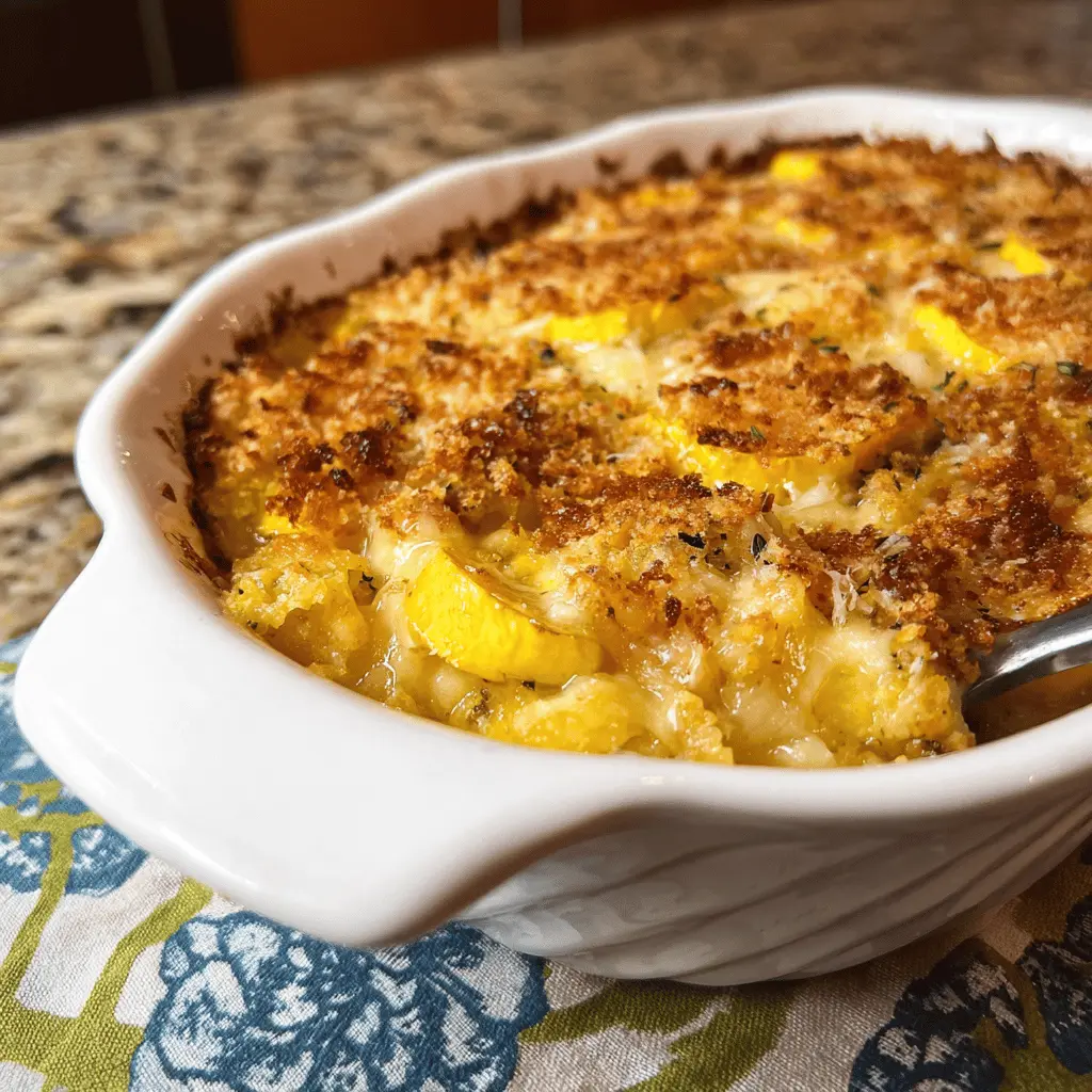 Easy Yellow Squash Casserole Recipe for Family Meals