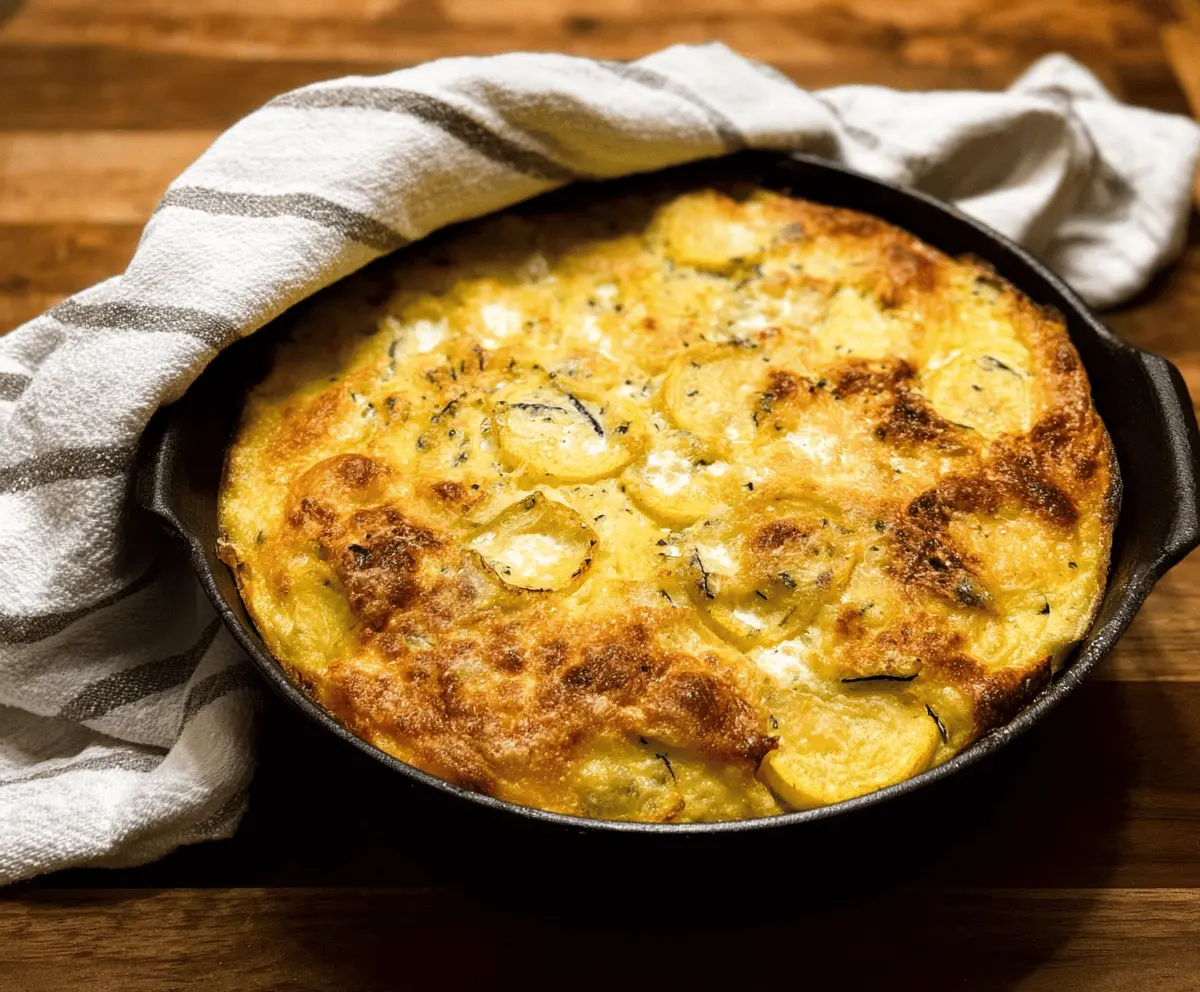 Easy Green Chile Yellow Squash Casserole Recipe