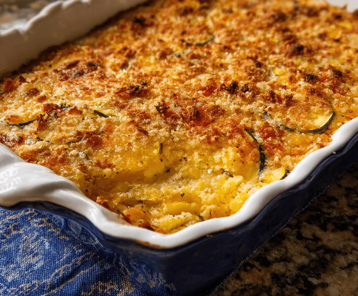 Classic Southern Squash Casserole Recipe That’s Easy and Delicious
