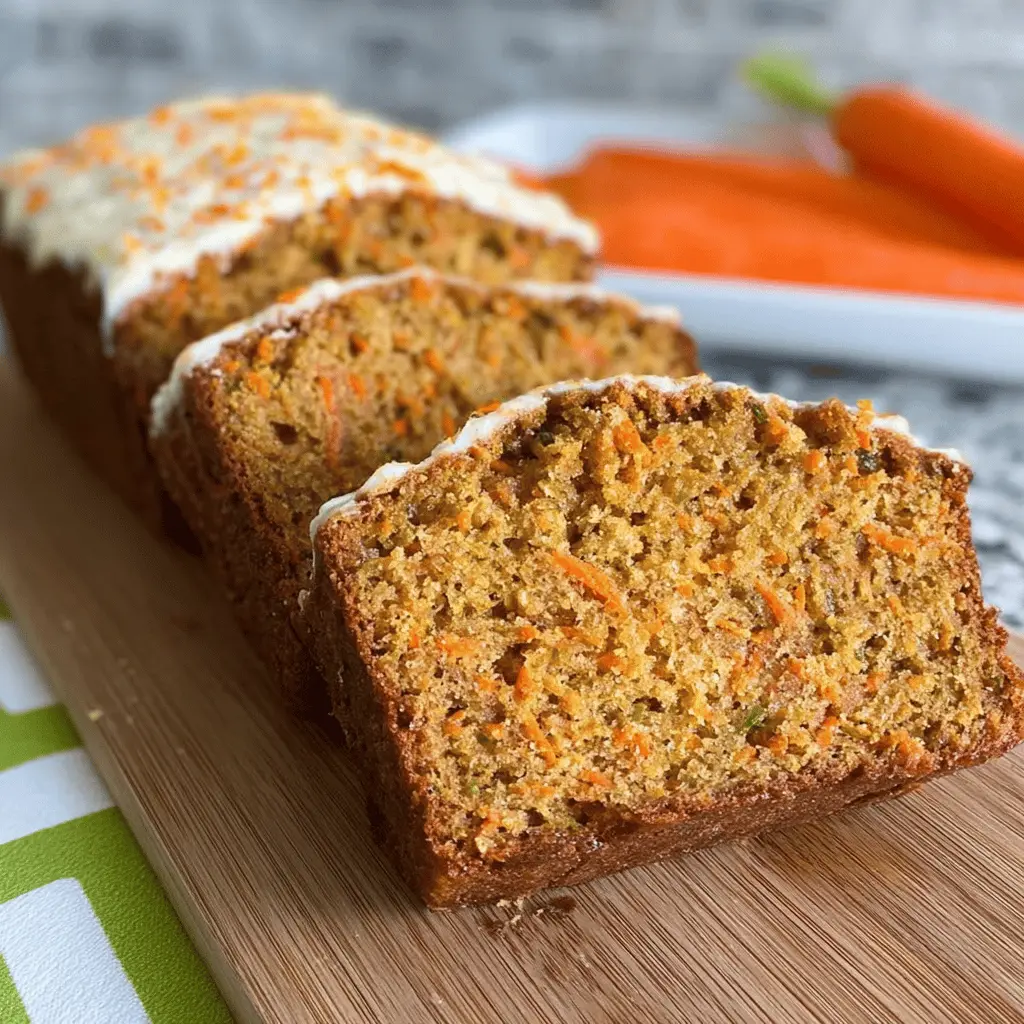 Easy Moist Carrot Bread Recipe