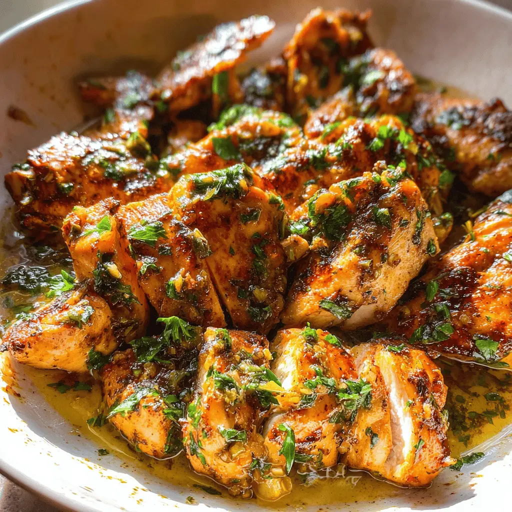 Easy Garlic Butter Chicken Recipe