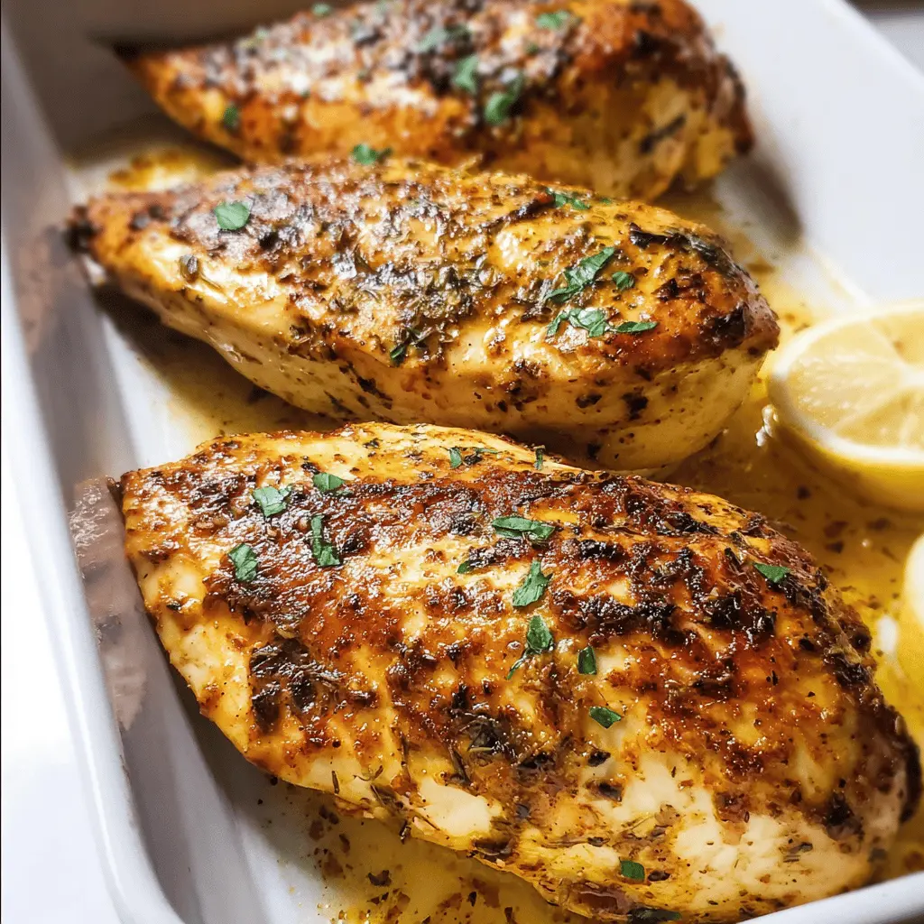 Easy Oven Baked Chicken Breast Recipe