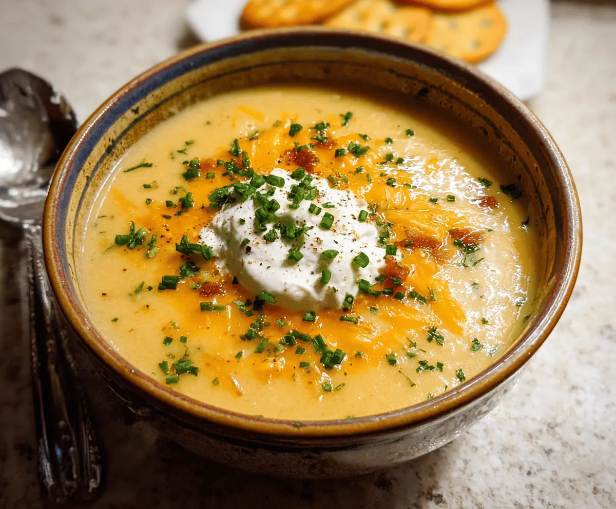 Easy Crockpot Potato Soup Recipe for Busy Days
