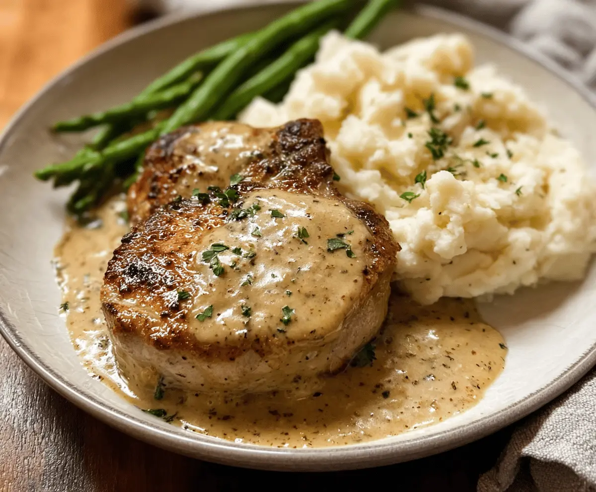 Creamy Ranch Slow Cooker Pork Chops Recipe