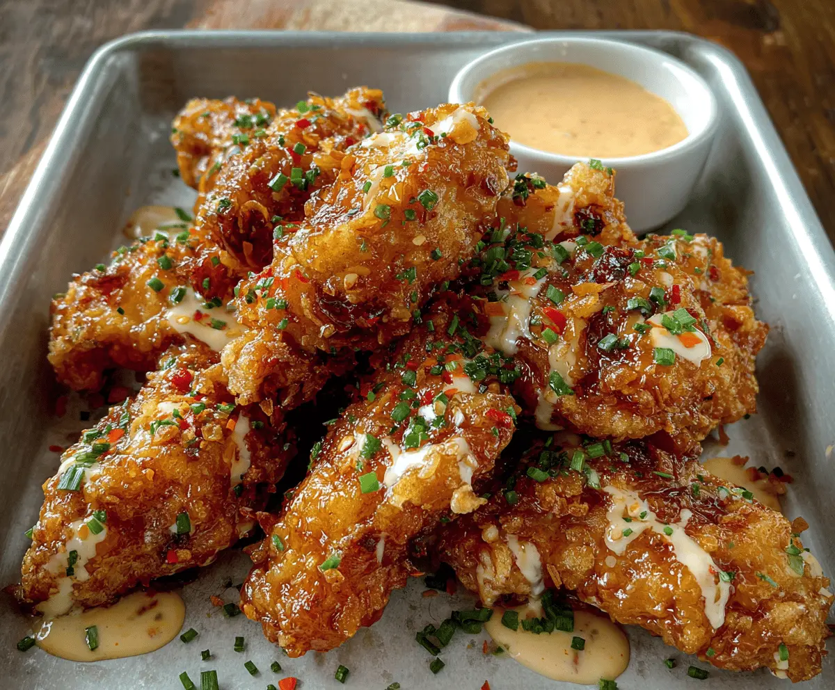 Easy Crispy Bang Bang Chicken Recipe