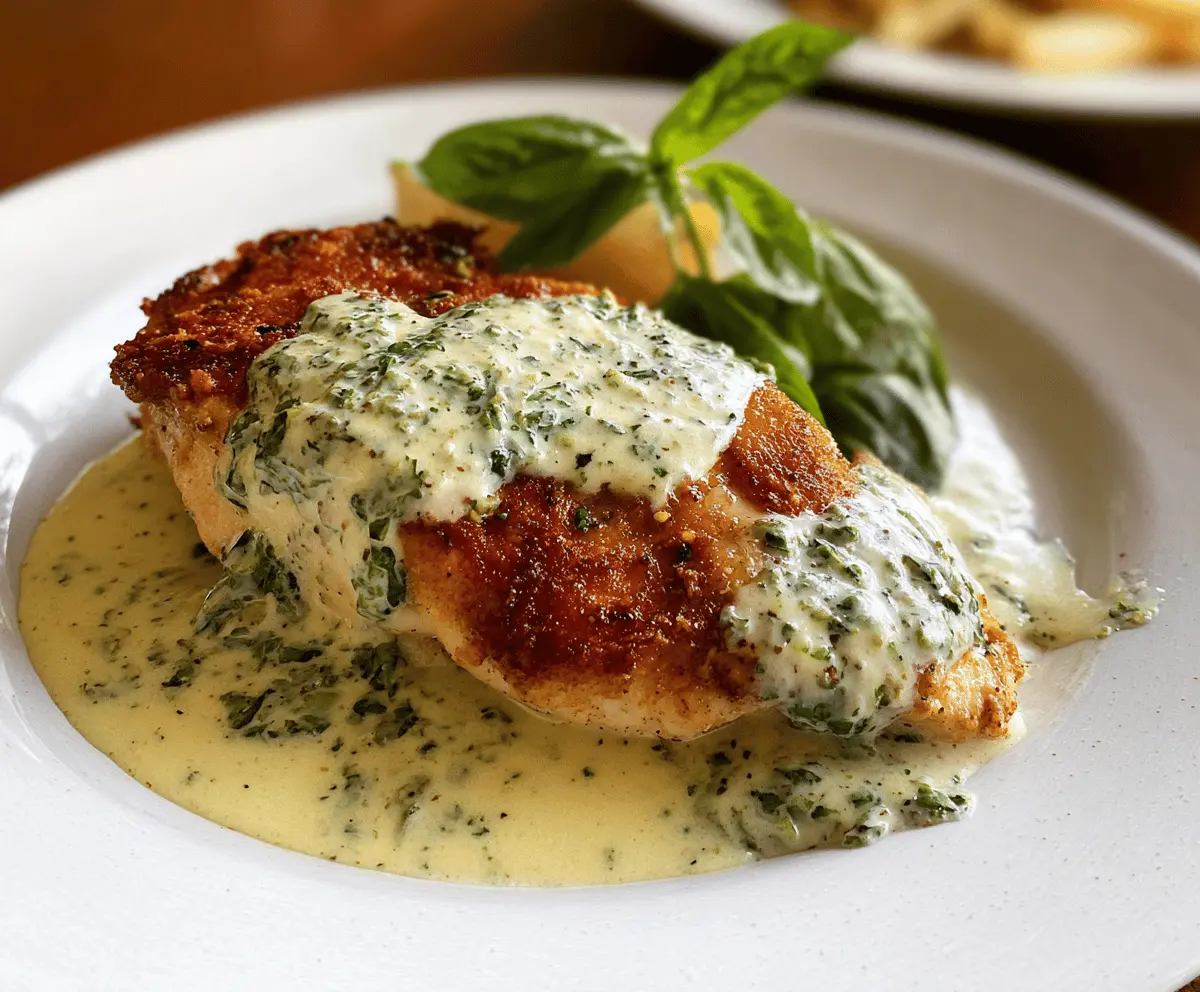 Creamy Basil Chicken Recipe for Dinner