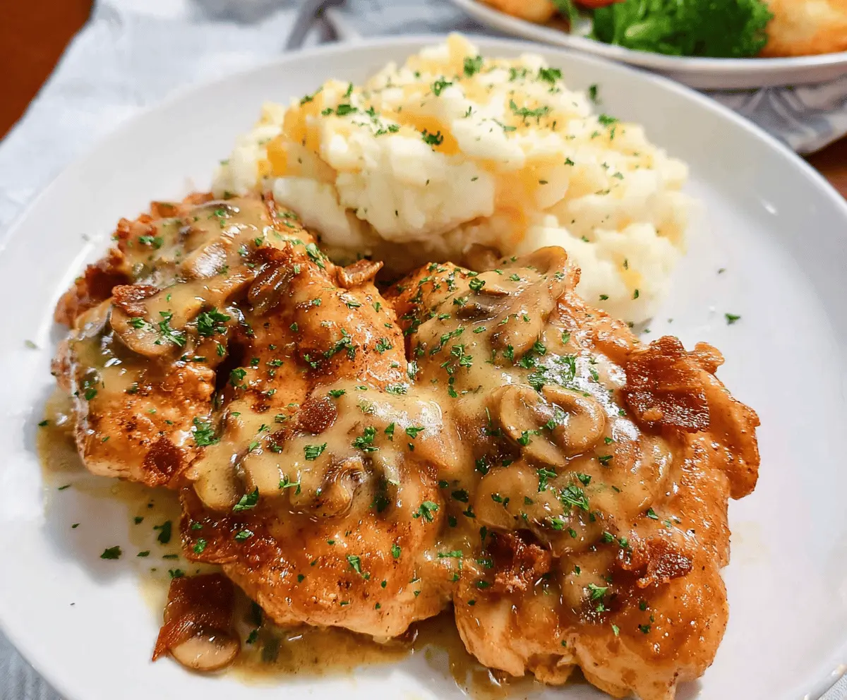 Easy Texas Roadhouse Smothered Chicken Recipe