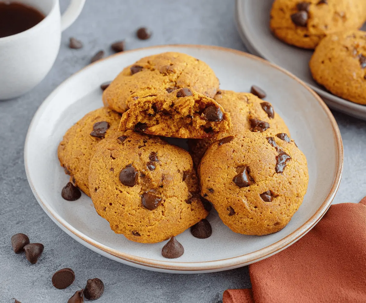 Air Fryer Pumpkin Cookies