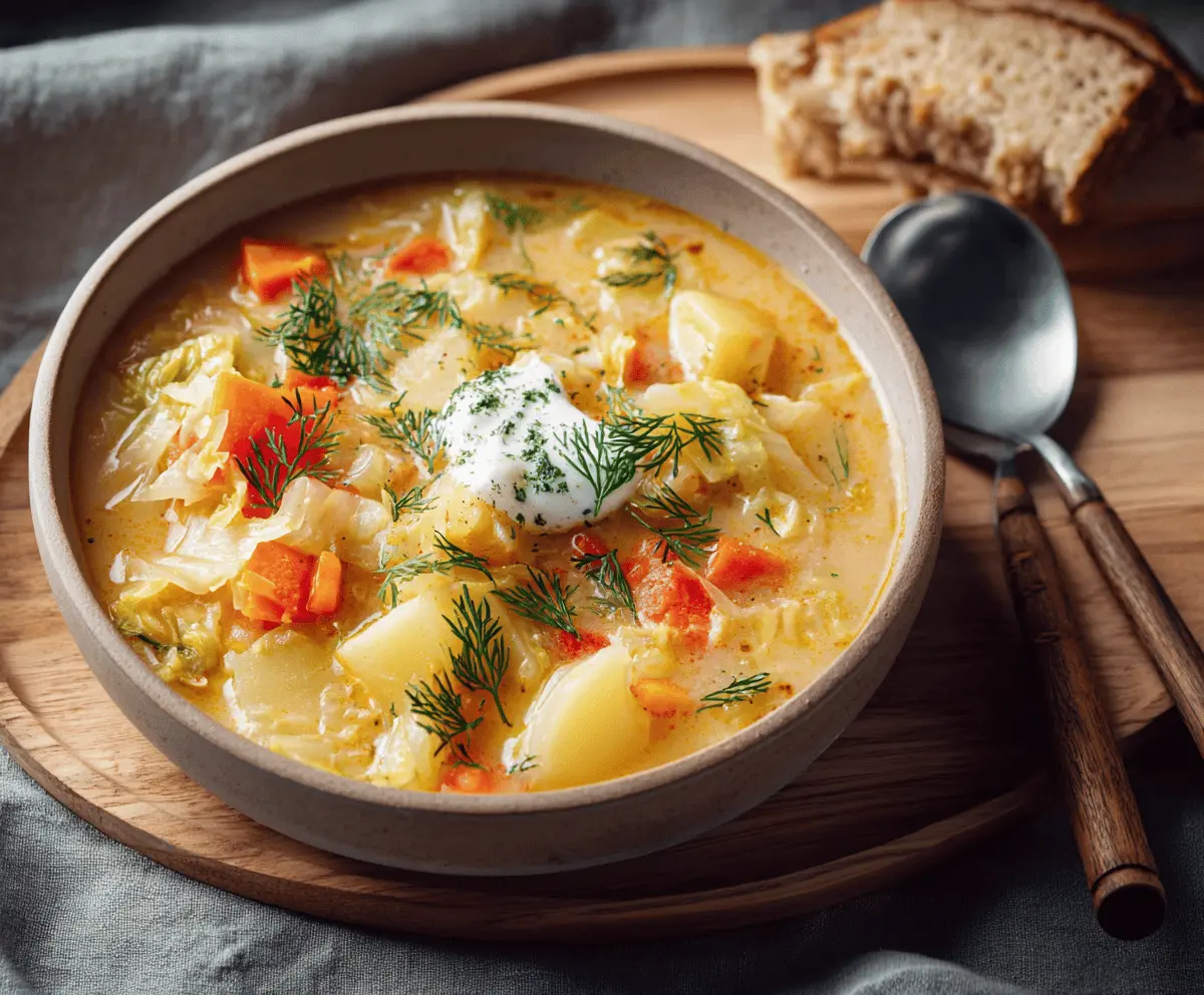 Cabbage Potato Soup