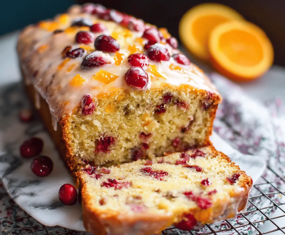 Cranberry Orange Bread
