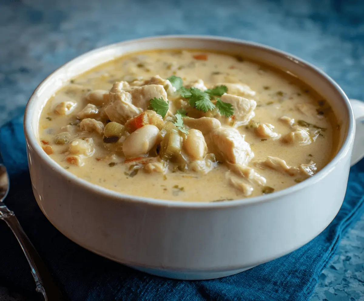 Creamy White Chicken Chili
