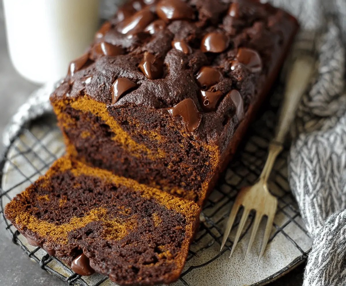 Pumpkin Chocolate Bread