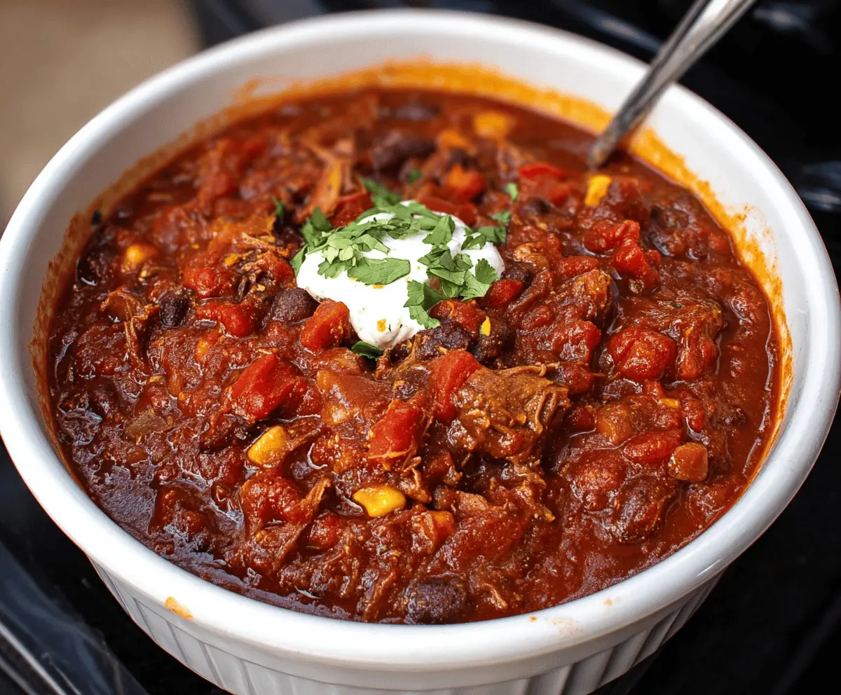 Brisket Chili
