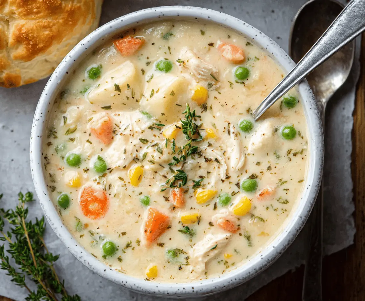 Chicken Pot Pie Soup