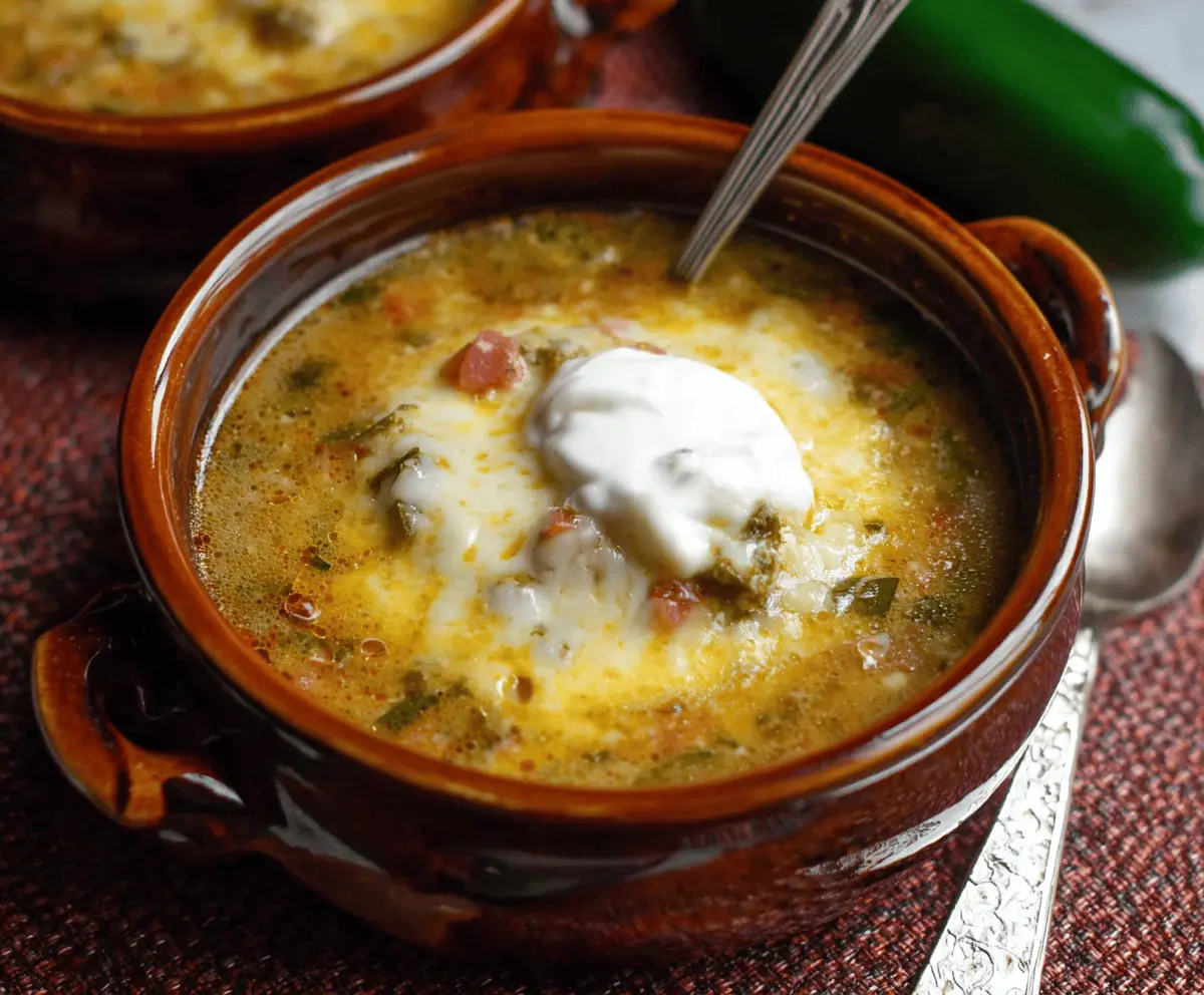 Chile Relleno Soup
