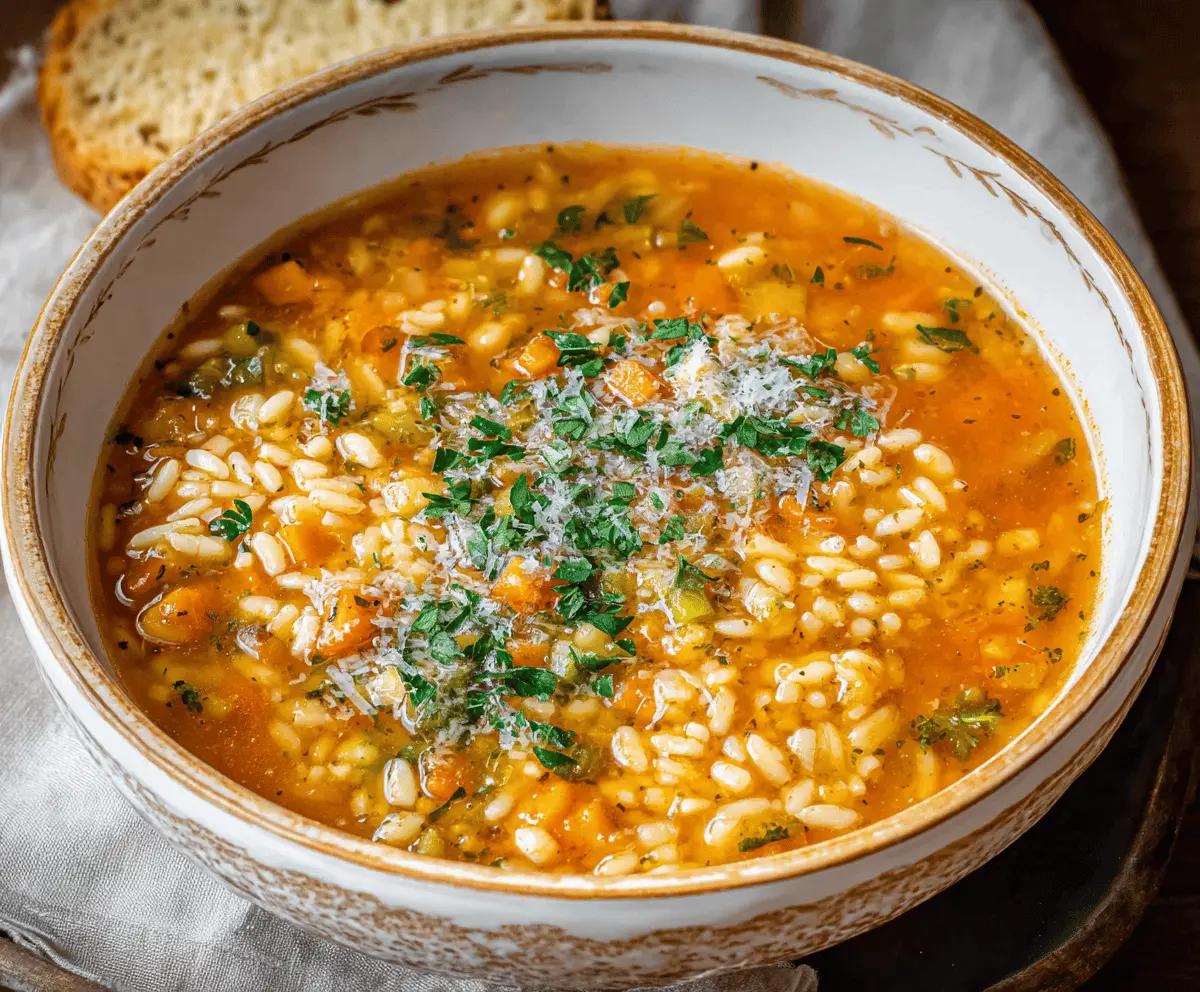 Italian Pastina Soup