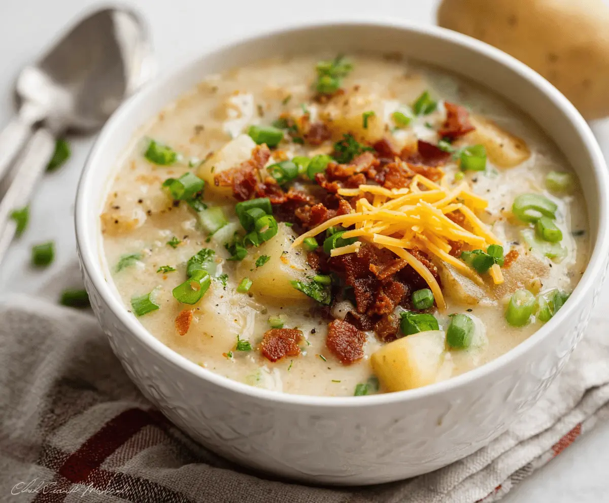 One-Pot Potato Soup