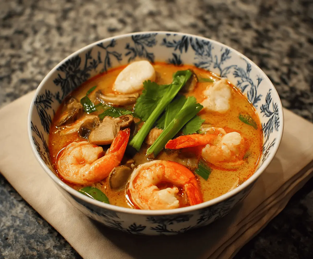 Thai Tom Yum Soup