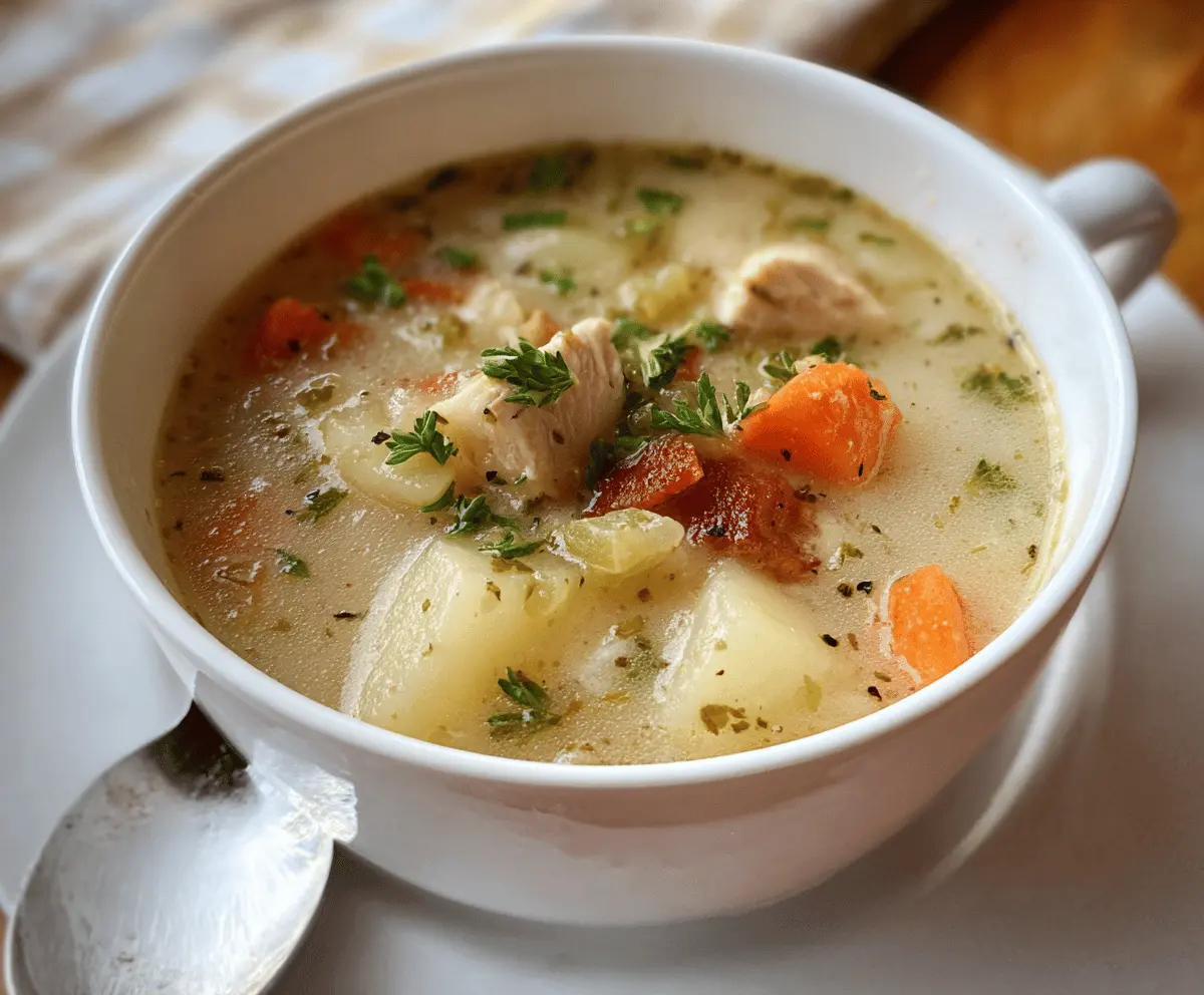 Turkey Potato Soup