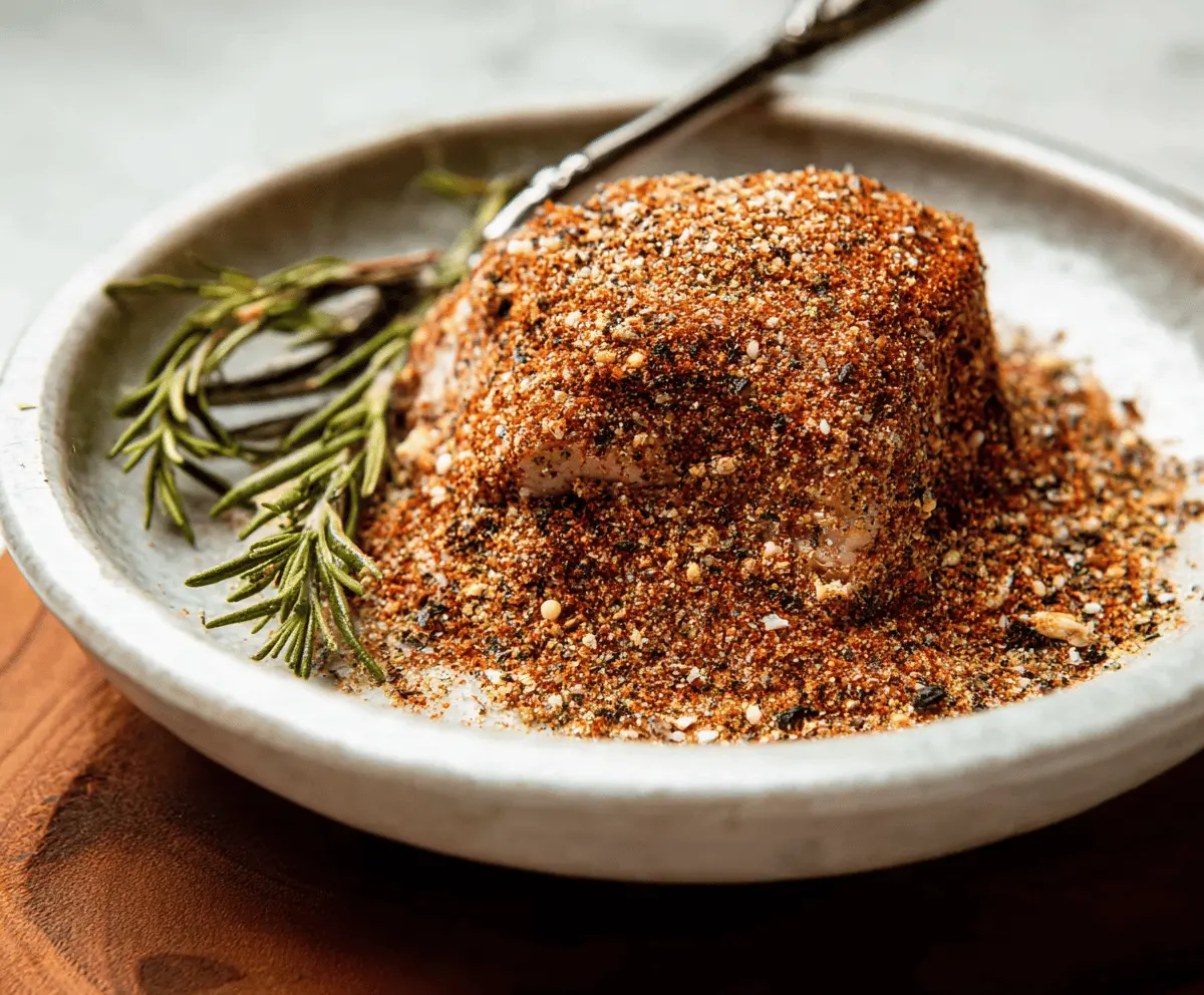 Delicious turkey prepared with a simple homemade rub, perfect for flavorful grilling or roasting.