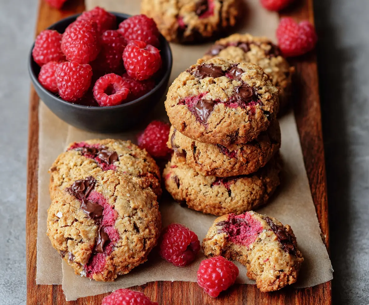 Paleo Raspberry Cookies