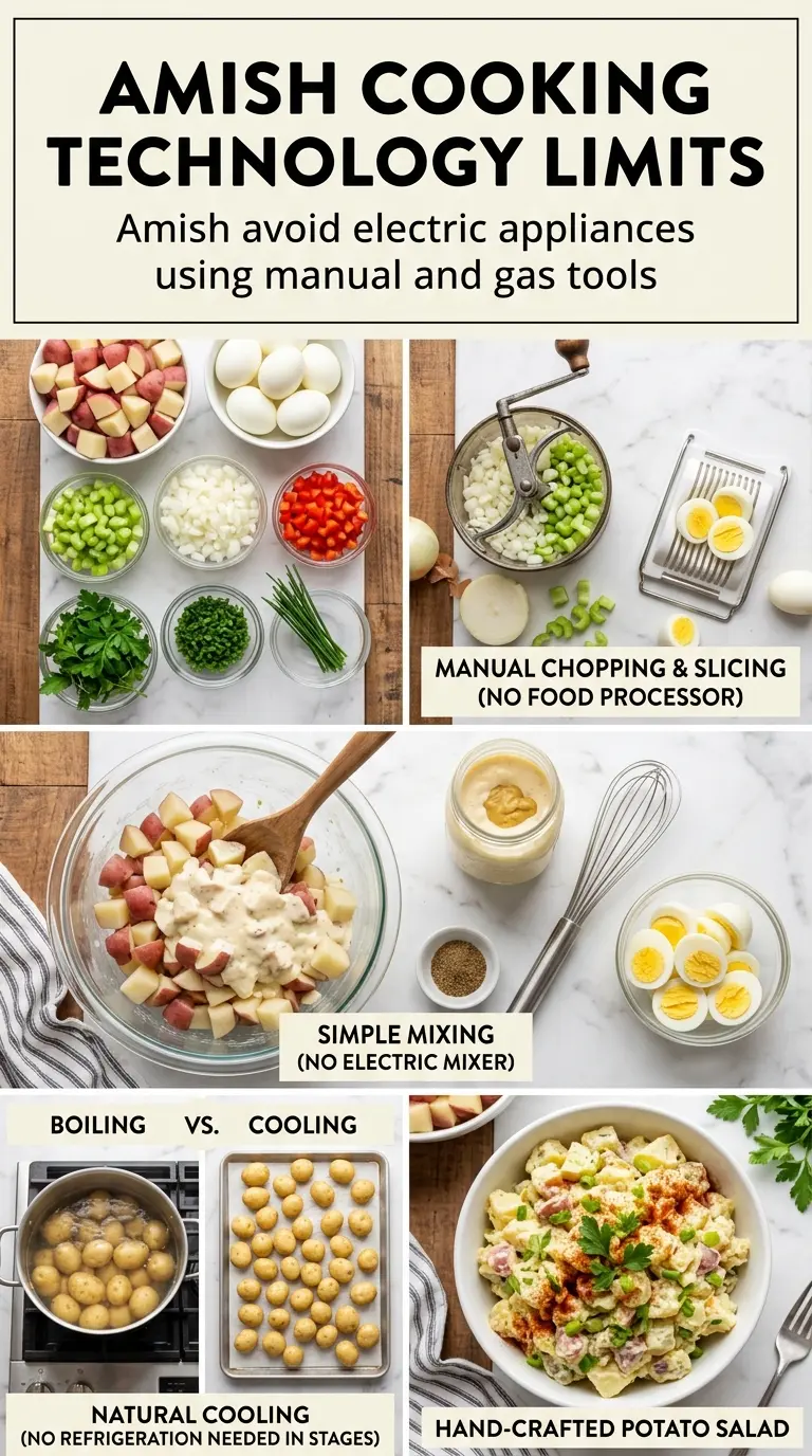 Amish potato salad creamy tangy sweet