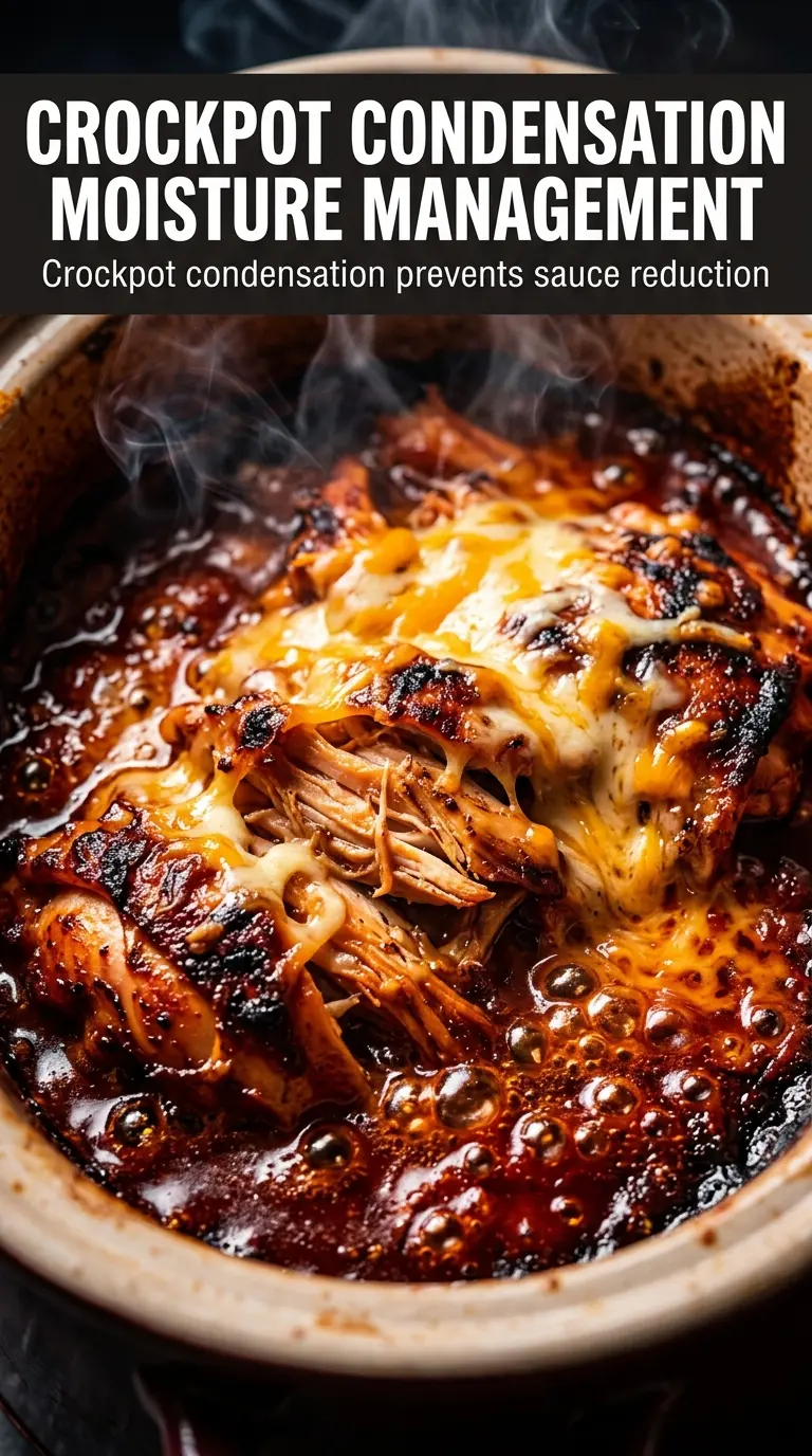 The Best Crockpot BBQ Chicken tender saucy shredded